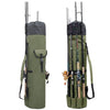 Cylinder Outdoor Fishing Bag Multifunctional Fishing Rod Bag Sea Rod Fishing Gear Storage Bag