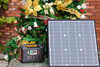 200W Portable Power Station with 50W 18V Portable Solar Panel
