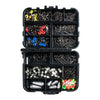 177Pcs Fishing Accessories Tackle Hook Kit Durable with Tackle Box SP - Crafted Wolf