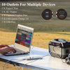 330W Portable Power Station Solar Generator Backup Power - Crafted Wolf