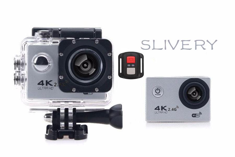 4K Action Camera F60R WIFI 2.4G Remote Control Waterproof Video Camera - Crafted Wolf