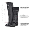 Best Camping Snow Fleece Legging Gaiters Waterproof Snow Boot Protector