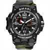 Men Military Watch 50m Waterproof Wristwatch LED