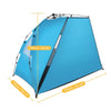 Outdoor Camping Fiberglass Pole Oxford Cloth Beach Tent - Crafted Wolf