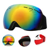 Snowboard Goggles Protection Snowboard Eyewear Anti-fog Glasses - Crafted Wolf