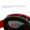 Snowboard Goggles Protection Snowboard Eyewear Anti-fog Glasses - Crafted Wolf